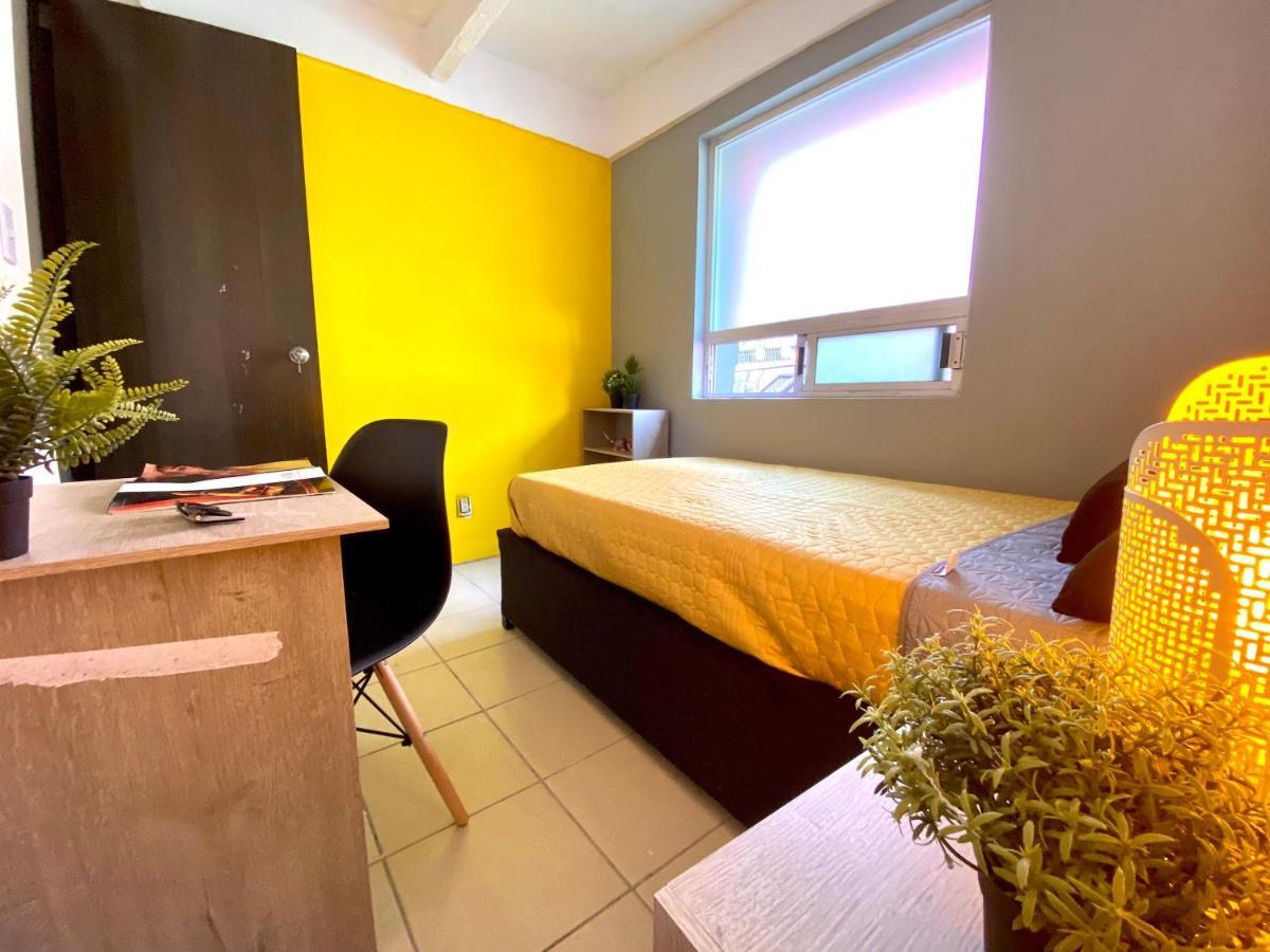 מקסיקו סיטי Roomies Hostel - Santa Maria La Ribera מראה חיצוני תמונה