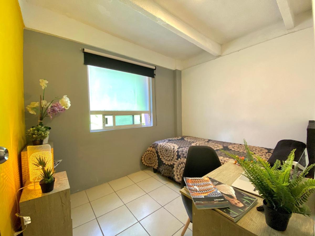 מקסיקו סיטי Roomies Hostel - Santa Maria La Ribera מראה חיצוני תמונה